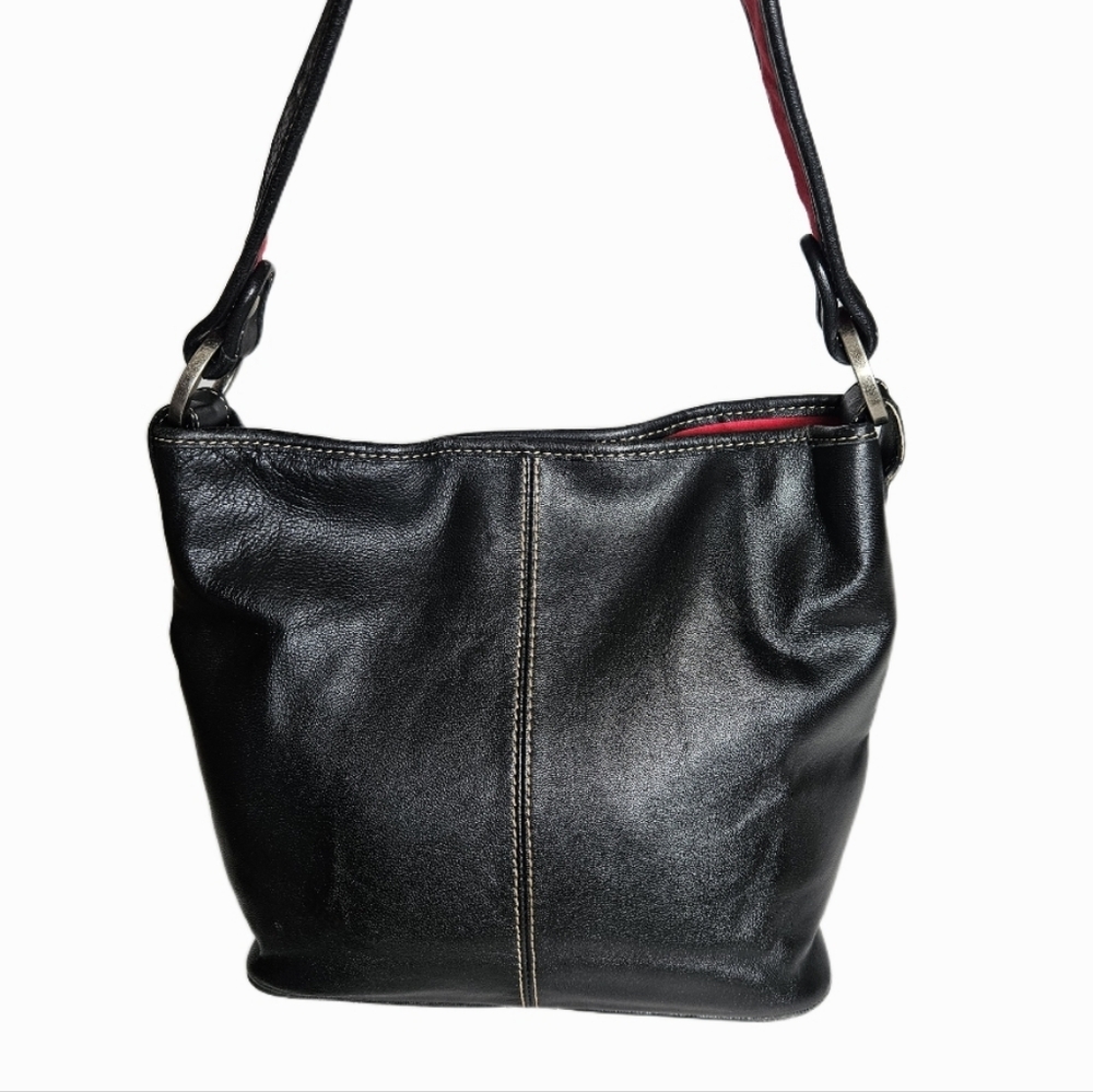The SAK Leather Hobo Shoulder Bag - Picture 3 of 14
